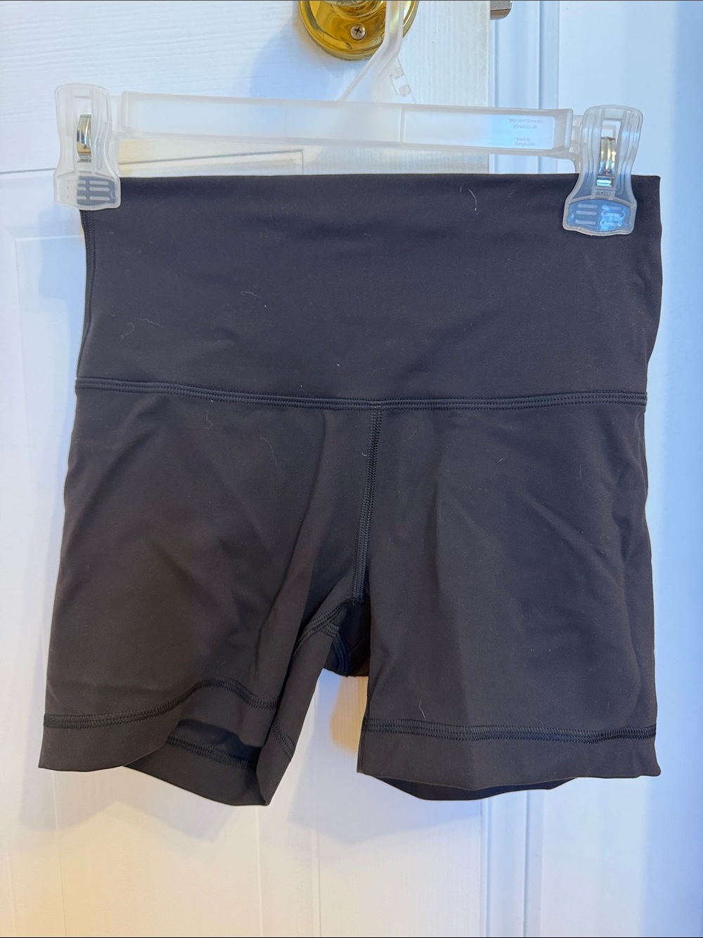 lululemon athletica Black High-Rise Bike Shorts
